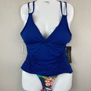 NWT La Blanca Tankini and Floral Bottoms Size 10
